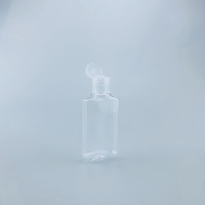 زجاجة مثمنة شفافة سعة 60 مل غطاء الوجه